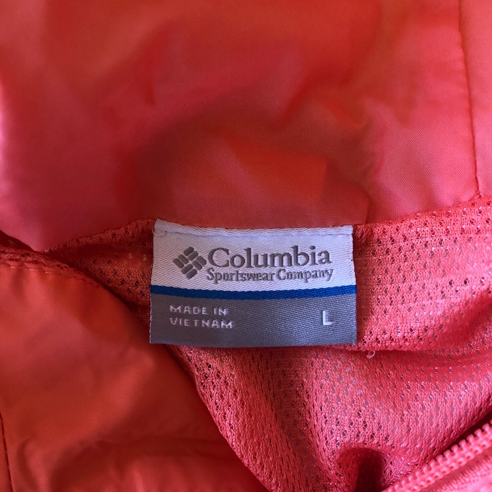 Columbia rain jacket